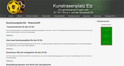 Desktop Screenshot of kunstrasen.sv-elz.de