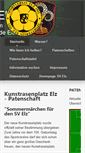 Mobile Screenshot of kunstrasen.sv-elz.de